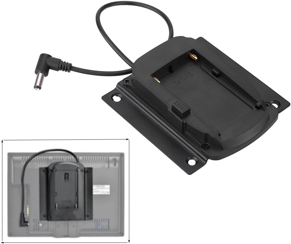 Andoer Battery Adapter Base Plate for Lilliput Monitors for FEELWORLD Monitors Compatible for Sony NP-F970 F550 F770 F970 F960 F750 Battery - Image 5