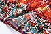 OLRAIN Women's Floral Print Sheer Chiffon Loose Kimono Cardigan Capes (X-Large, Red)
