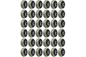 MAPP CASTER 6" Stryker Bed & Stretcher Wheel for 3002 Secure II Med-Surg Bed, 3000 Secure Bed, LD04 Birthing Bed, FL17E GoBed, 5050 Stretcher, 816 & 717 Prime Big Wheel Stretcher & More (36 Wheels)