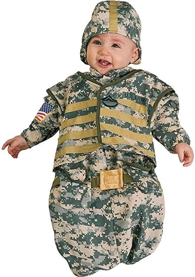 baby soldier costume