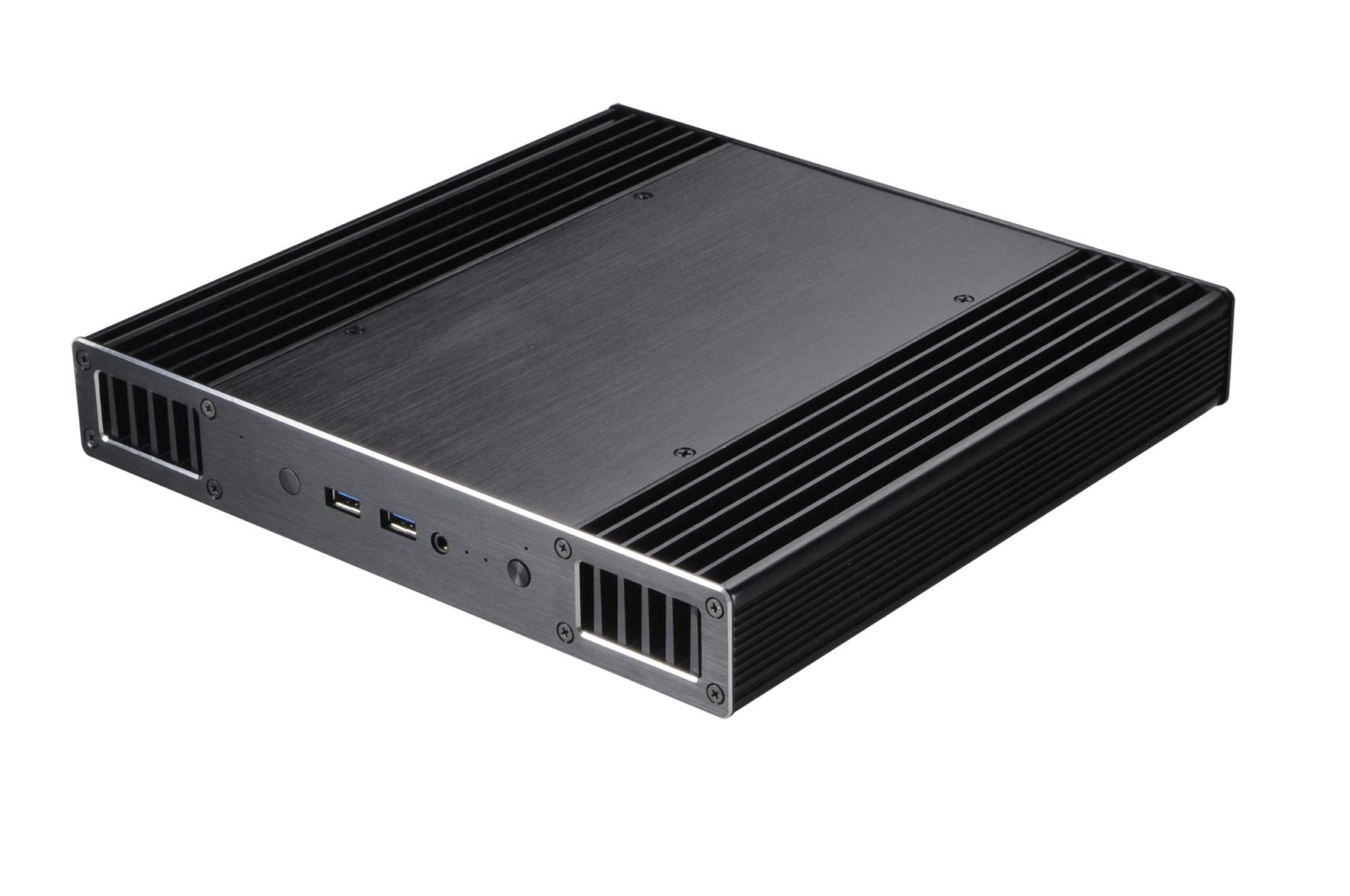 Akasa Plato X8 Slim Fanless Case for Intel® 8th Generation NUC (Bean Canyon) | Heat-sink Case | Cooling Case | Mini PC Case