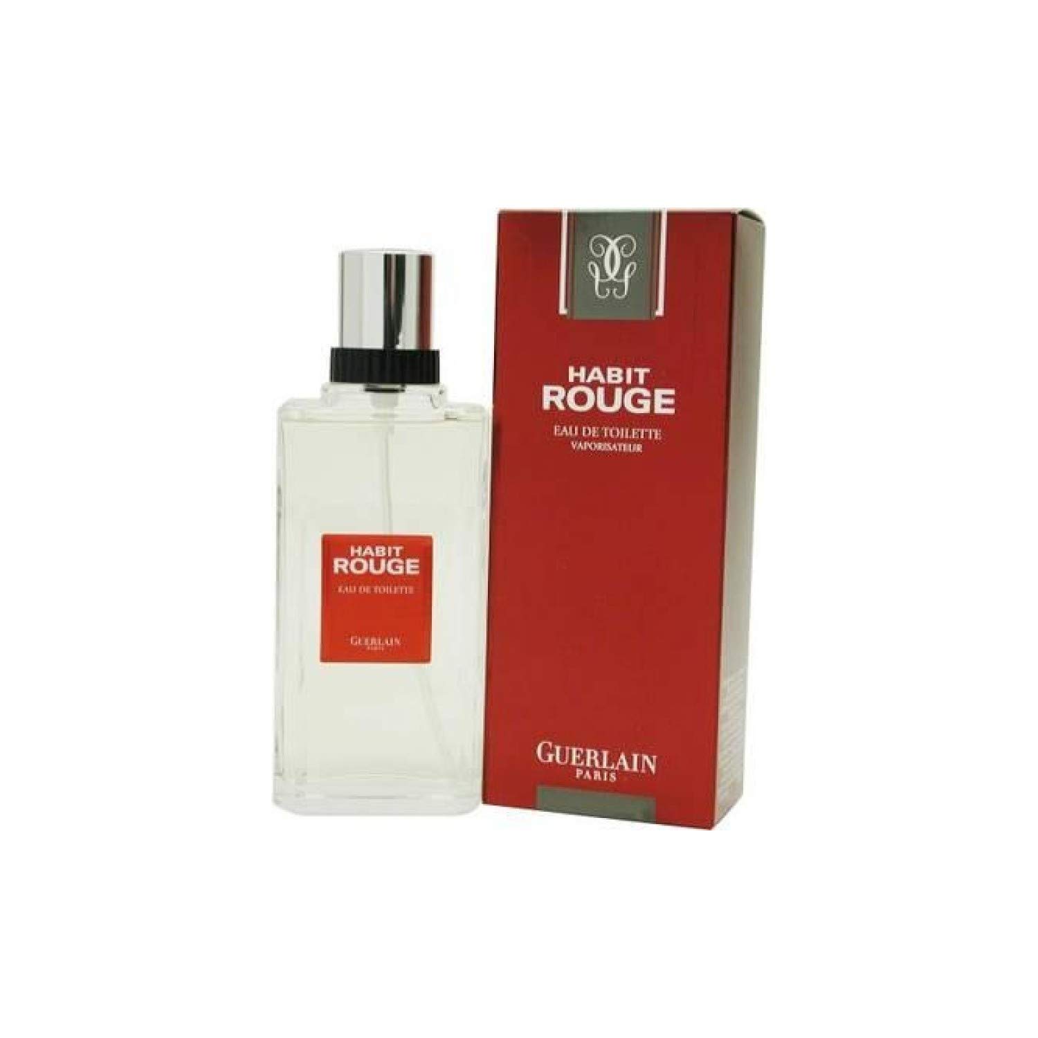 Guerlain Habit Rouge Eau De Toilette Spray For Him 100ml