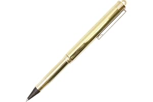 Travelers Company 36727006 Brass Rollerball Pen, Solid Brass