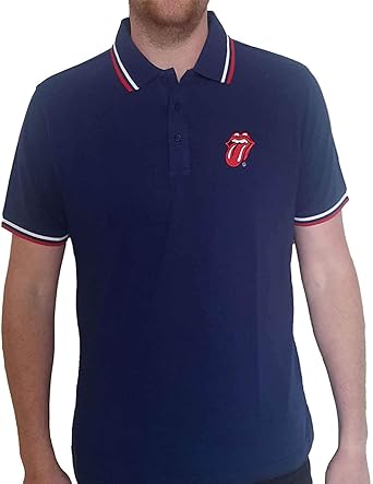 red white and blue rolling stones shirt