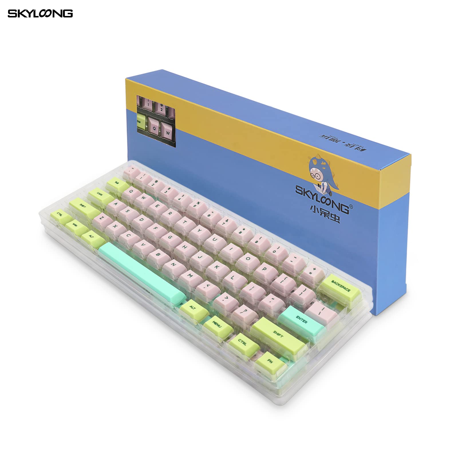 Mua SKYLOONG Silicone PBT Mechanical Keyboard Keycaps 140 Keys Full Set ...