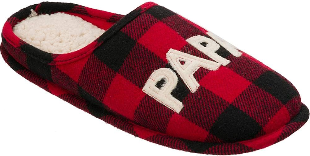  | Dearfoams Men's Papa Bear Slipper | Slippers