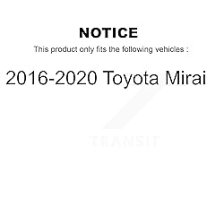Transit Auto Front Rear Ceramic Brake Pads And