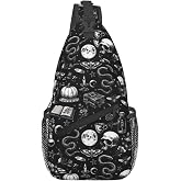 Betyiwling Sling Backpack Unisex Crossbody Chest Bag Shoulder Chest Bag For Women Men Hiking Travel