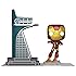 Pop! Town: Avengers: Age of Ultron - Avengers Tower with Iron Man (Glow-in-The-Dark) PX Vinyl Figure