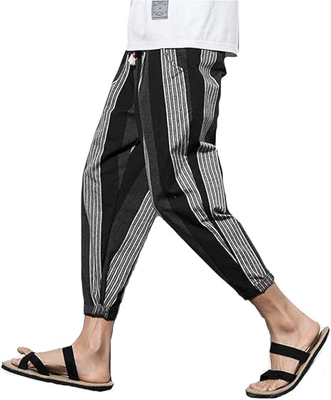 Amazon Piite メンズ 綿麻パンツ ストライプ ズボン ロングパンツ ハロンパンツ ゆったり 民族風 シンプル 夏秋 九分丈 カジュアル レジャー おしゃれ サルエル ファッション 無地 ロングパンツ 通販 Amazon Piite メンズ 綿麻パンツ ストライプ ズボン ロングパンツ ハロンパンツ ゆったり 民族風 シンプル 夏秋 九分丈 カジュアル レジャー おしゃれ サルエル ファッション 無地 ロングパンツ 通販