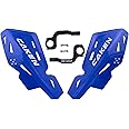 PRO CAKEN Universal 7/8" 22mm and 1 1/8" 28mm Handle Bar Hand Guards CNC Bracket for Dirt Bike Motocross ATV Scooter for CRF KLX KX LTR TRX SX SXF EXC XCW Grizzly Hawk 250 Bicycles-Blue