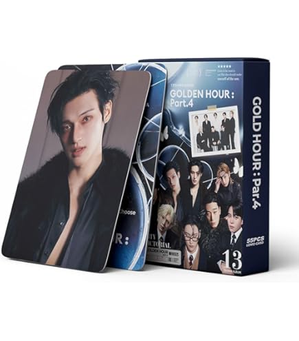 Amazon.com: ATEEZ GOLDEN HOUR : Part.4 POCA Album Version KPOP Pre