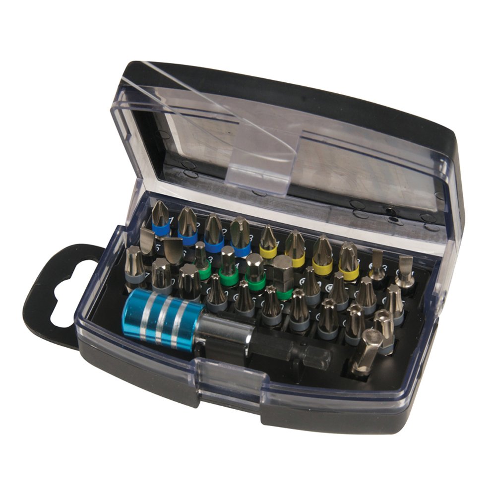 Silverline 681743 Colour-Coded Bit Set 32pce 32pce