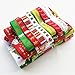 Chenkou Craft 24Yards Mix Lots Merry Christmas Polyester Grosgrain Ribbon Snowflake Claus Beer