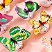 NERLMIAY 6 PCS Creative Flashing Colorful Butterfly Night Light Stickers Wall Stickers Lamp LED Decorative Night Lights Random