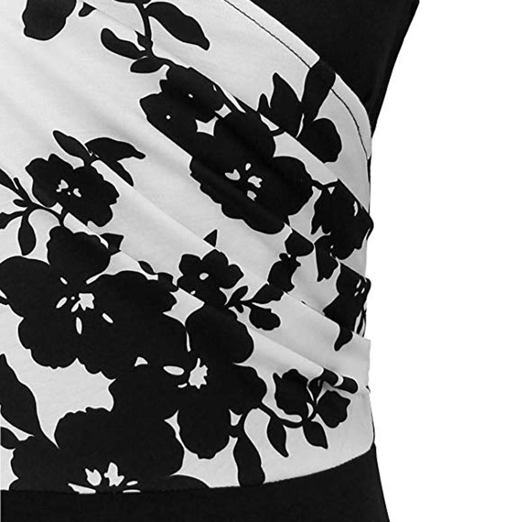 Damen Kleider Knielang A Linie