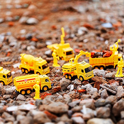 image for Pullback Construction Truck Toys Tuko Alloy Die-cast Construction Vehi