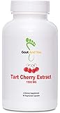 Tart Cherry Extract by GoutandYou - Highly Potent- 1500 mg - 90 Caps
