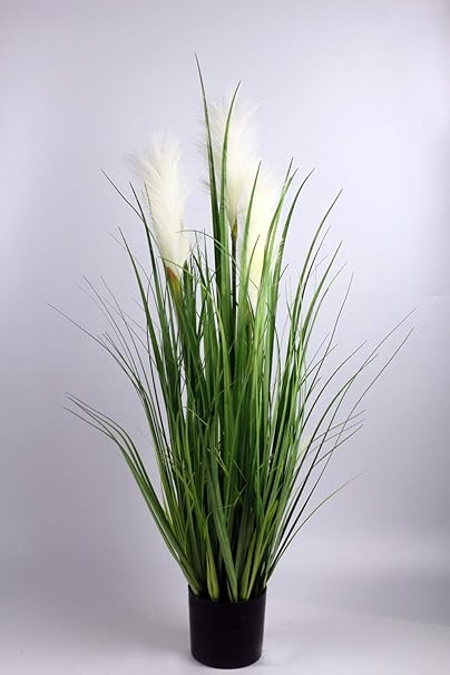 Arnusa Planta Artificial 90 cm para decoración Hierba de ...