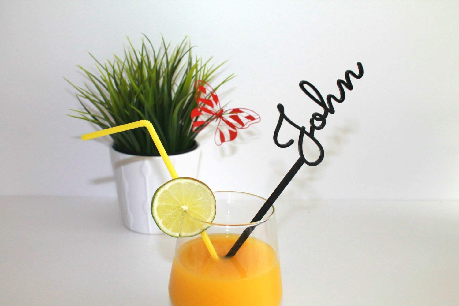 Name Stir Sticks Personalized drink stirrers Cocktail party decorations Swizzle