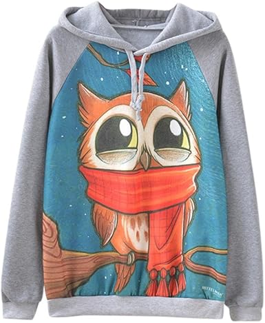 womens owl sweatshirt