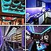 LED Strip Lights Sync to Music,RaThun Bluetooth Smartphone APP Controlled 32.8ft RGB 300 LEDs 5050 Flexible Color Changing Light Full Kit Working with Android and iOS System-UL Listed