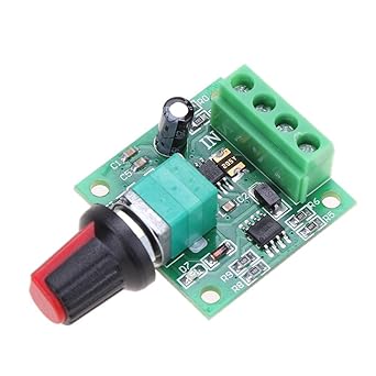 IainStars DC New 1.8V 3V 5V 6V 12V 2A Low Voltage Motor Speed Controller