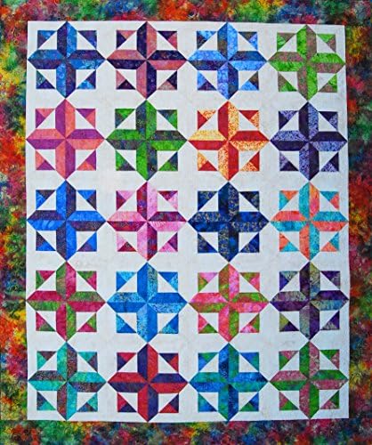 Happy Stash Quilts Robin's Rainbow Quilt Pattern