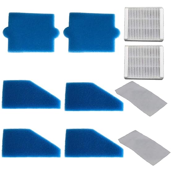 2x FILTER-SET komplett (10-teilig) für Pet & Family, Allergy & Family, Multi Clean X8 Parquet, Multi Clean X10 Parq, X7, Thom