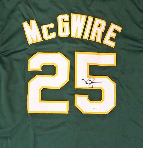 oakland a's mark mcgwire jersey