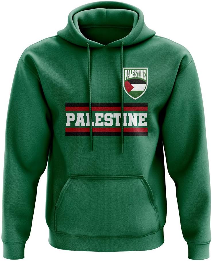 Airosportswear Palestine Core Football Country Hoody (Green)