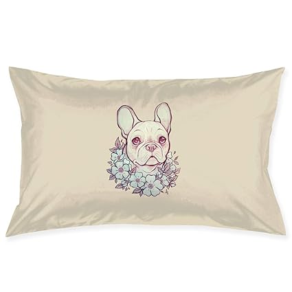 Amazon Com Mkjhacke Beautiful Pug Pillowcases Polyester Cotton