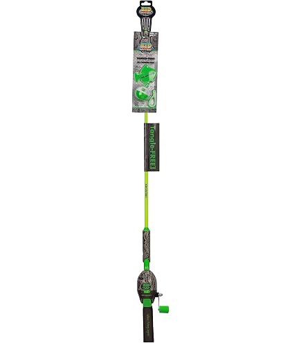 Kid Casters: Krazy Tangle-Free Fishing Combo | Spincast Reel & Practice Casting Plug