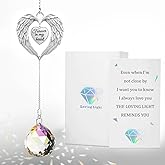 Aurlova Pet Memorial Gifts for Dogs, Pets Loss Sympathy Gift, Dog Memorial, Pet Bereavement Remembrance Crystal Suncatcher Gifts