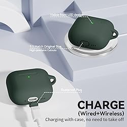 for AirPods 4 Case, Soft Silicone Protective Case