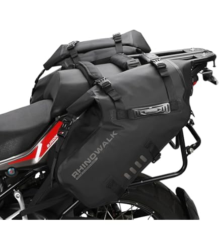 Tusk Pannier Bags Tusk Excursion Rackless Luggage System W/ Small