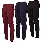 Ultra Performance 3 Pack Mens Joggers Mens Athletic Sweatpants with Pockets for Men, Small - 3X
