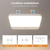 Fulen LED Ceiling Light Motion Sensor Battery Operated Remote view 7