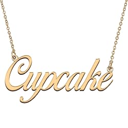 HUAN XUN Customized Custom Simple Any Name Necklace