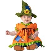 InCharacter Cute Scarecrow Infant Costume, Small (6-12)