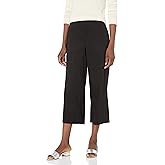 Vince Womens Linen Crop Wide Pant