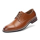 Cusolemore Men's Classic Dress Oxfords, Wingtip