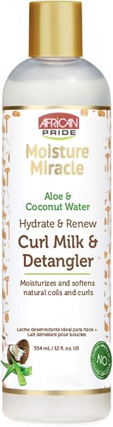 Afr. Pride Moisture Miracle Milk & Detangler 12oz view 1