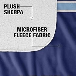 Spelman College Jaguars Primary Logo Stripes Sherpa