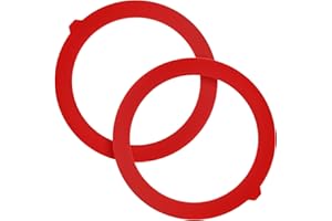 RUGLAMZHIP Flush Valve Seal for Kohler, 2 Pack Silicone Caniste Seal Kit, Toilet Tank Parts Canister Gasket Replacement Compatible with K-GP1059291 K-4436 Part