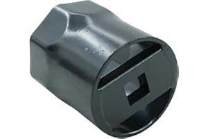 RoloTippi 2-7/8-Inch 8 Point Wheel Bearing Locknut Socket, 3/4-Inch Drive, for Axle Nut Socket, Remove and Install Wheel Bearing Nuts, Carbon Steel, Powder-Coated (2-7/8" 8PT, 3/4" Drive)