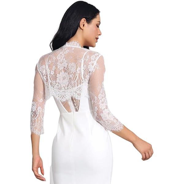 chinese dress ladies Keyhole back long sleeve wedding dress topper main image 1