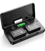 Canon R8 Powerextra LP-E10 Kit- 20W PD Fast Charging, 1600mAh Battery