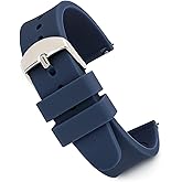 Speidel Replacement 14mm Scrub Silicone Watchband for Nurses, Doctors, Students in Navy