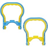 Sumnacon 5 Gallon Water Bottle Handle 2 Pack Plastic Non-Slip Water Bottle Lift Handles, Energy Saving Water Jug Handle Drinking Water Bottles Handles